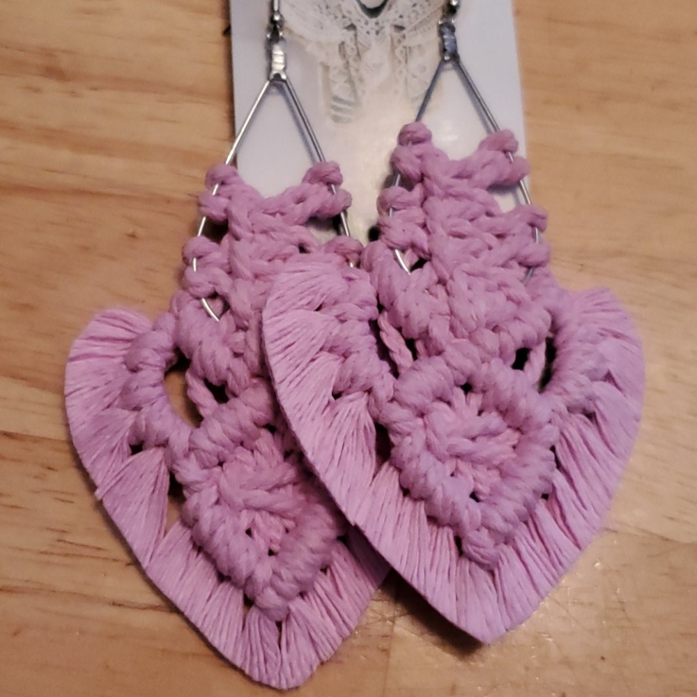 Macrame Earrings - image 4